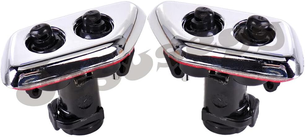 ya 12 10.8 baidi 2Pcs Front Spray Windshield Washer Nozzle Jet Fits for Chrysler 300c 2005 2006 2007