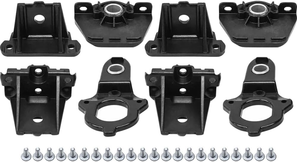ya 5 8.10 2X Front Headlight Bracket Repair Kit For 2016-19 7 Series G11 G12 63117440362