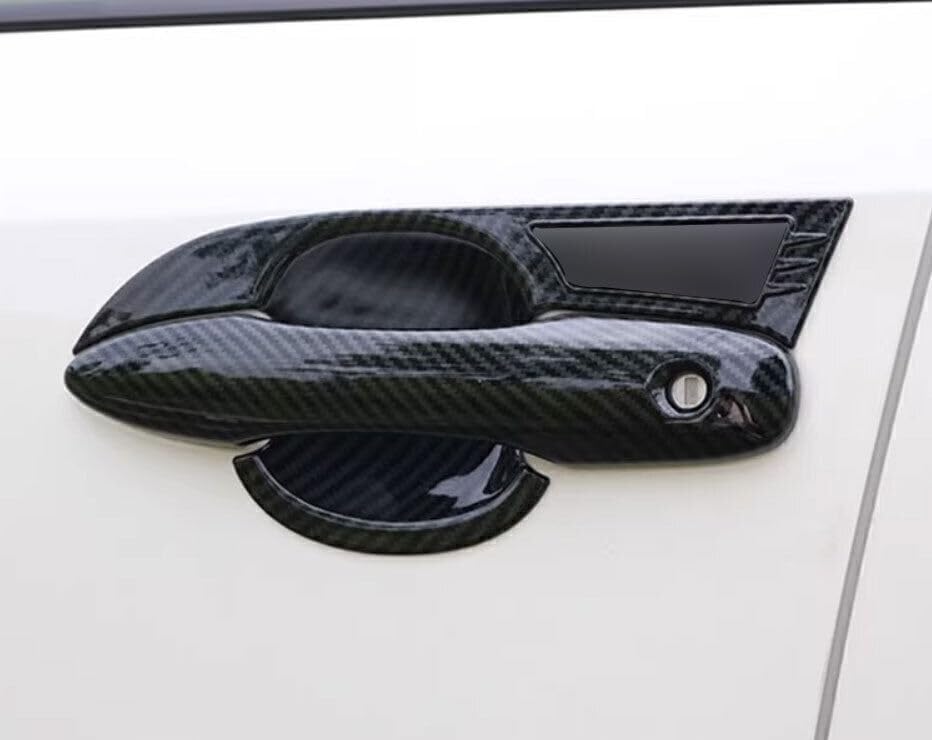 ya 5 8.10 for Toyota for Corolla 20-2024 ABS Carbon Fiber Exterior Side Door Bowl Cover Trim