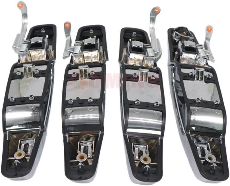 ya 10 9.16 baidi 4P Chrome Exterior Door Handle Set for Chevy Tahoe for GMC for Yukon for Sierra Denali 07-13