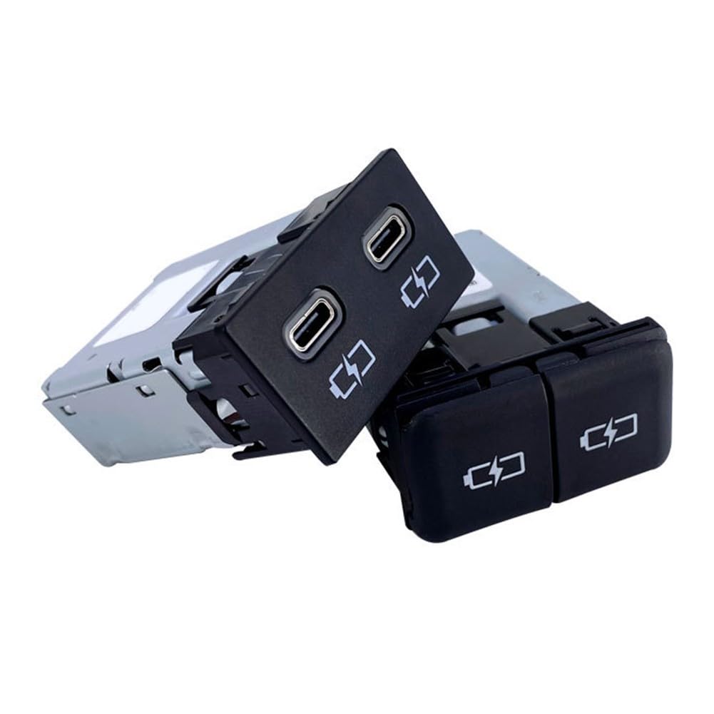 ya 23 10.7 baidi Dual Type C Fast Charging Car Socket for for Toyota and Use in Your-Vehicleg
