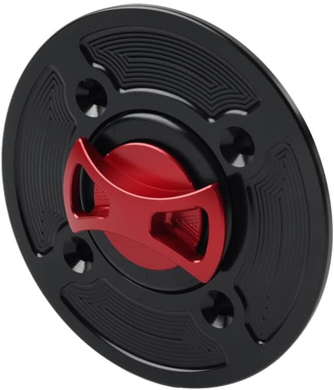 ya 4 8.10 Fuel Gas Tank Cap Cover Red For APRILIA RSV1000 04-08 Tuono V4R 2011-2017 RSV4 R