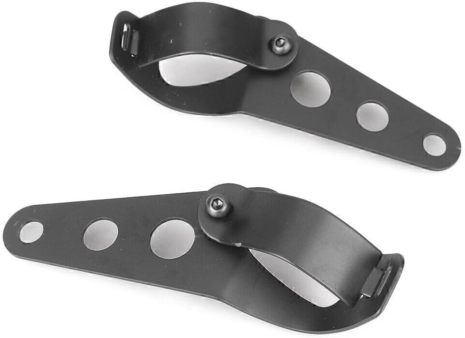 ya 2 8.15 Head Lamp Holder Headlight Mounting Brackets Fork Kit for Suzuki for HARLEY Black