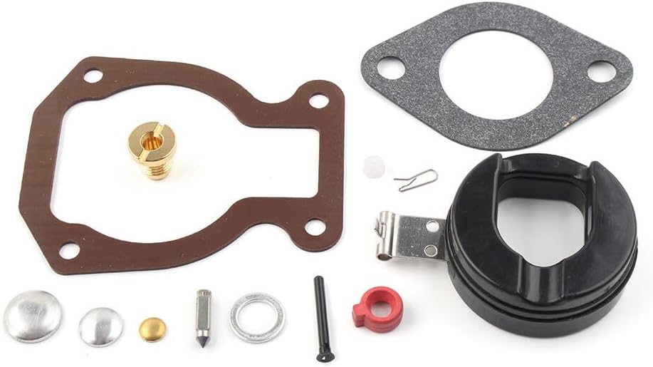 ya 2 8.15 Carburetor Carb Kit w/Float fit Johnson Evinrude 9.9 HP 15 HP 1974-1988 398453