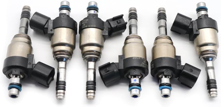 ya 10 9.16 baidi 6Pcs Fuel Injectors 35310-3C560 for Kia for Hyundai for Genesis Coupe 3.3L 3.8L V6 14-19