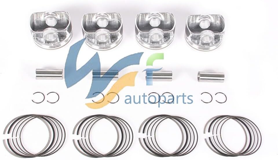 ya 4 8.24 baidi 2.0T 22mm Piston Ring Assembly Fit for BMW 220i 520i X1 N20 11258606461