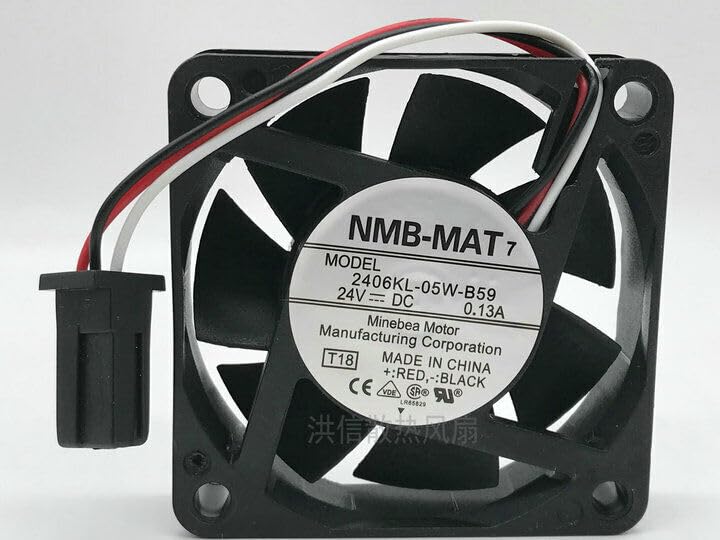 ya 16 10.20 baidi 1 PCS 2406KL-05W-B59 for 3 pin 60 * 60 * 15mm 24V 0.13A #W7*-