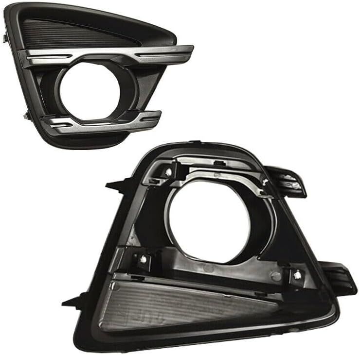 ya 9 10.24 for Mazda for CX-5 2013-2016 Pair Front Bumper Bezels Fog Light Cover F for Ram e