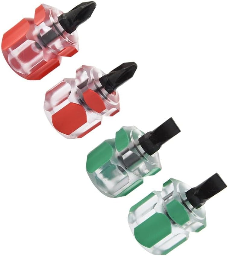 ya 26 10.21 baidi Screwdriver Cross-Head Screw Driver Small Flat Head With High Torque 4pcs