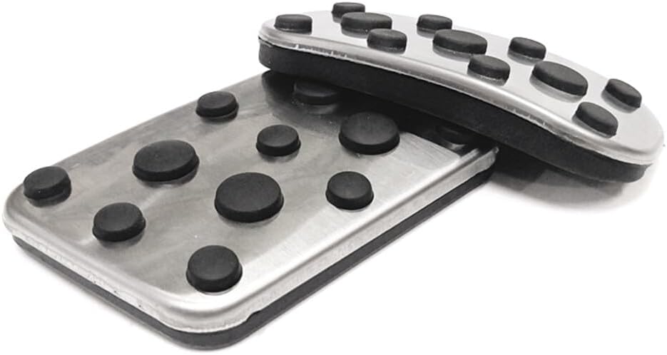 ya 11 9.14 baidiStainless Steel Brake Gas Pedals Cover for Toyota for Land Cruiser Prado LC150 10-22