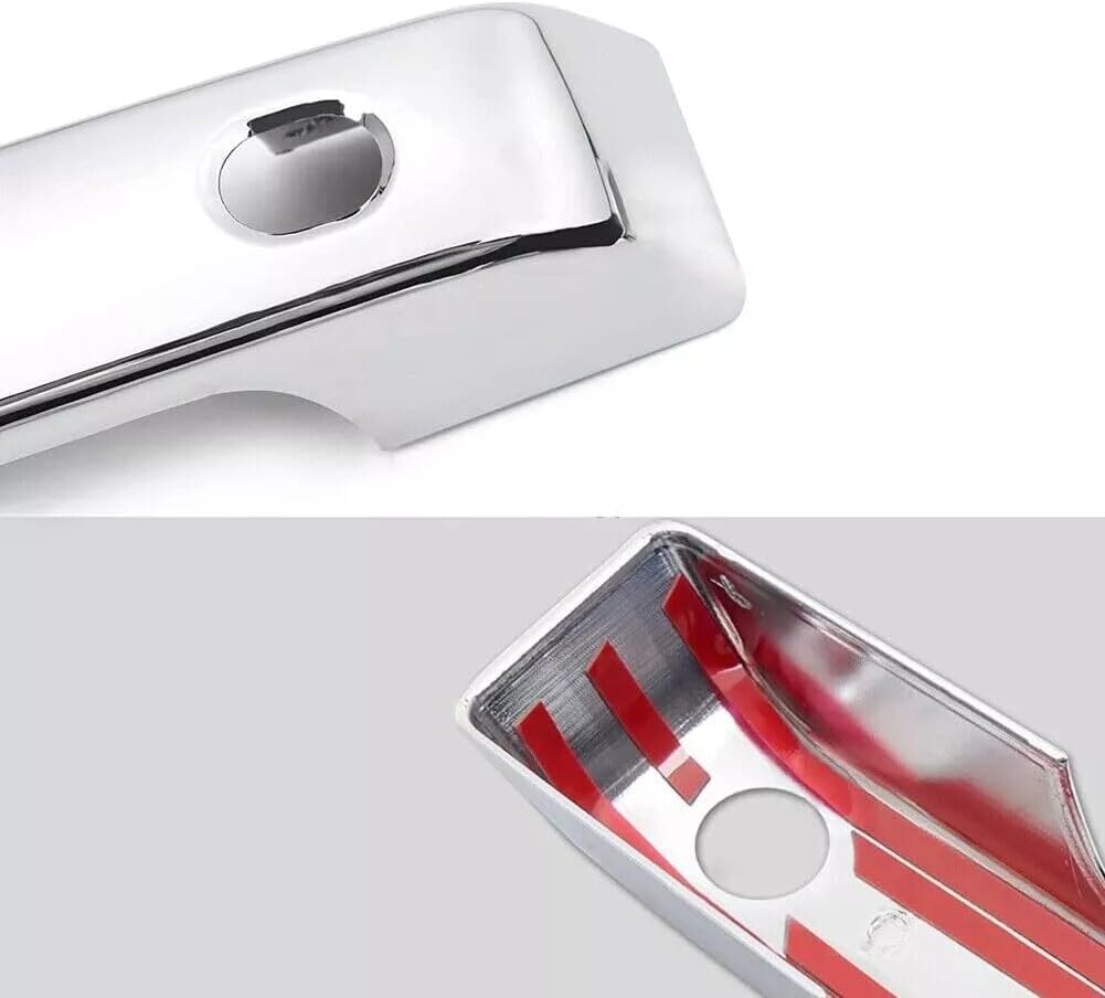 ya 10 9.16 baidi for 2021-2024 for Ford F150 Fronts Chrome Door Handle Covers No PSK No SMTKH 2PCS