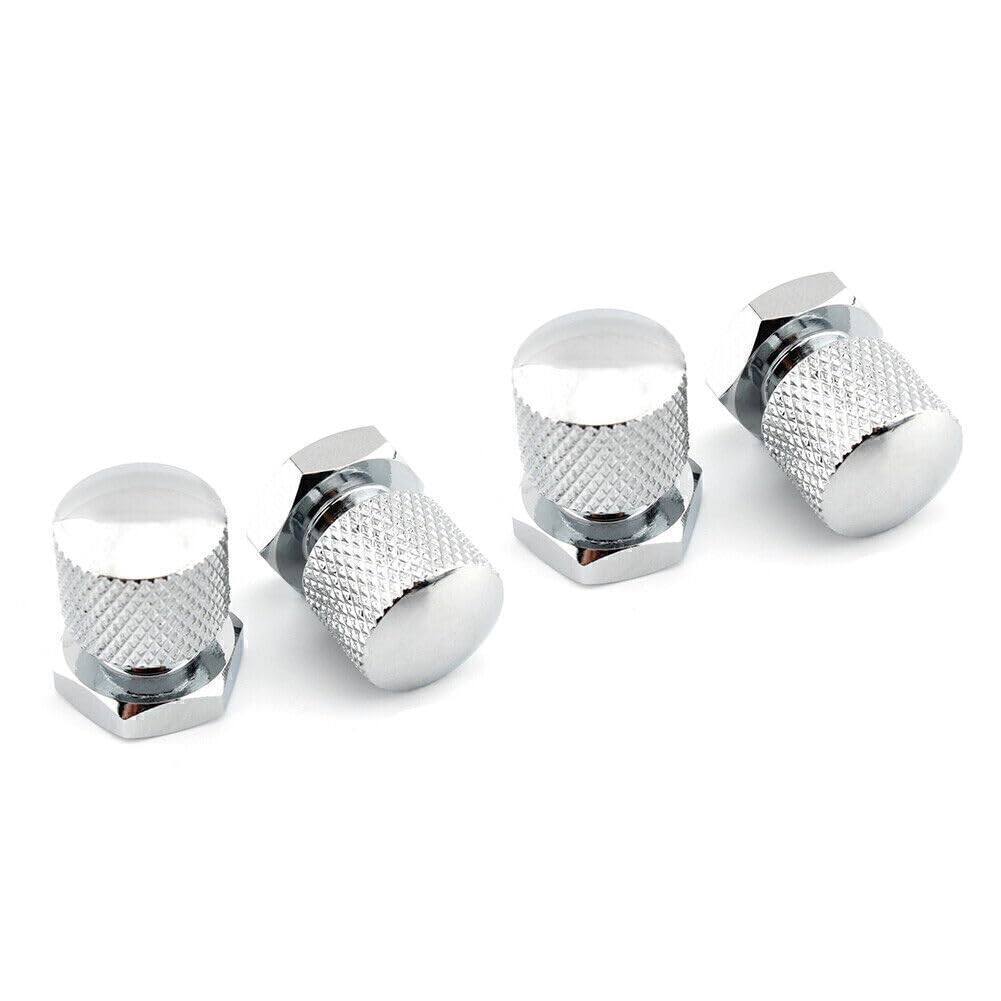 ya 9 10.24 for Harley Davidson Touring Silver Solo for SEAT Nuts Mounting Nuts 1/4-20