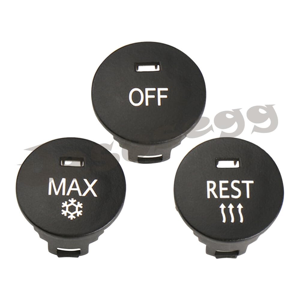 ya 13 9.15 baidi 1 Set for BMW E60 E61 E63 E64 5 6 Series M5 M6 Front A/C Speed Switch Button Cap