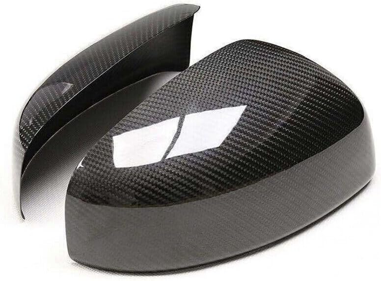 ya 11 9.14 baidiCarbon Fiber Car rear view mirror Cover Trim Cap U for Nissan 370Z Z34 2008-2019