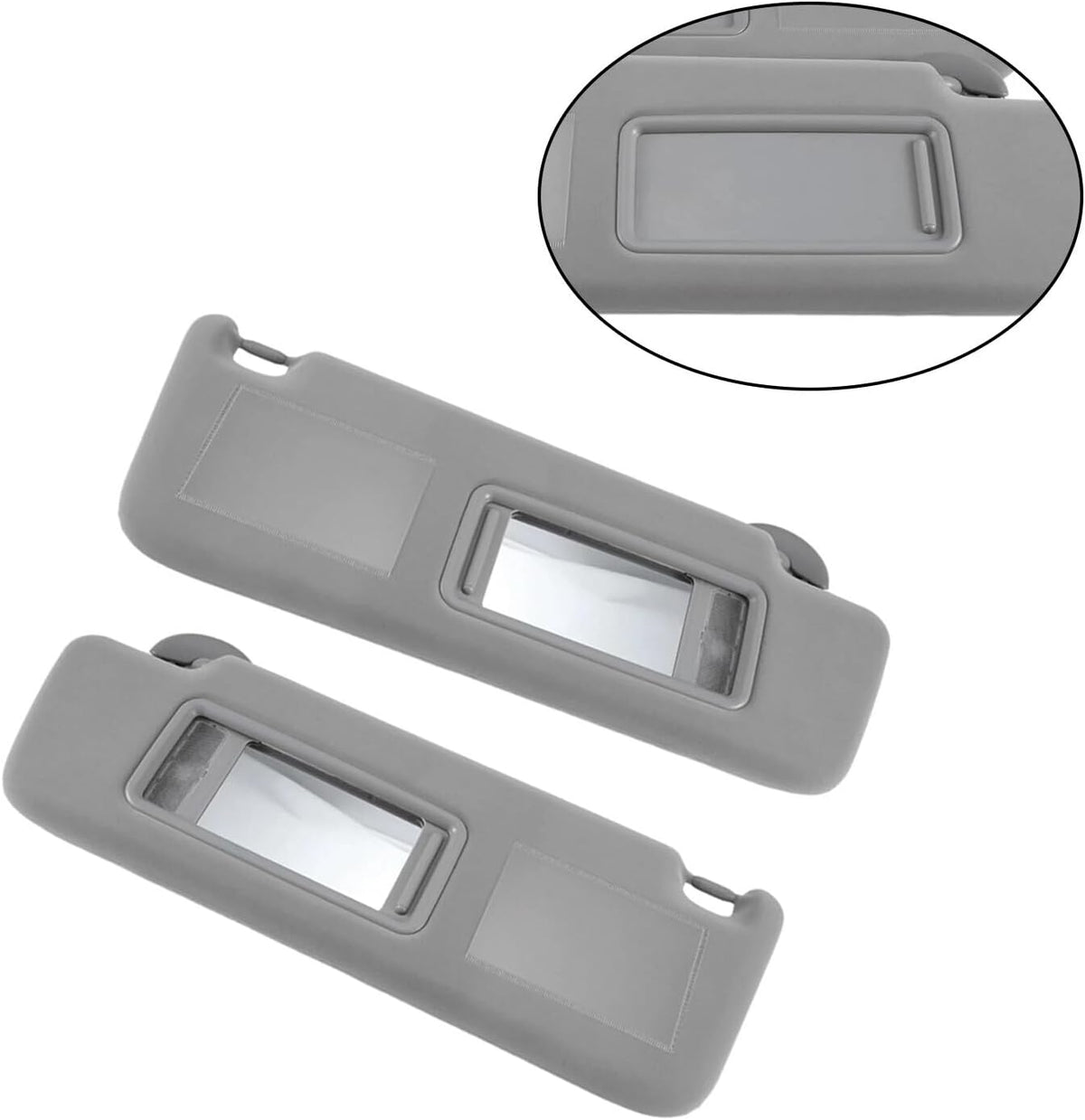 ya 10 9.16 baidi for Toyota for Land Cruiser Prado GRJ120 KDJ120 Left Sun Visor 74320-60850-B1 NeaB