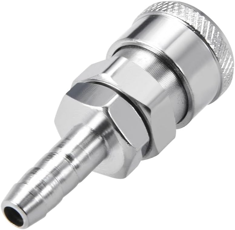 ya 14 9.20 baidi Air Tool Pressure Adapter High Flow Coupler 8mm Barb x 1/2¡± Socket Fitting 2pcs-1