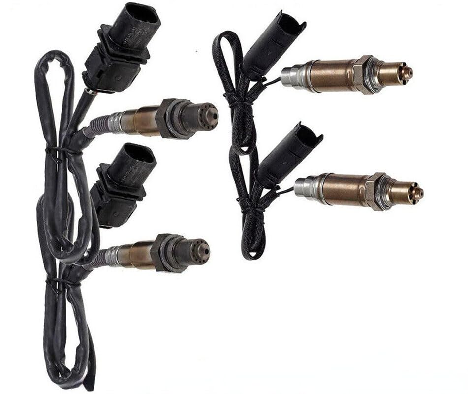 ya 5 8.10 4X Oxygen O2 Sensor 234-5140 234-4470 for 2006-2010 for BMW M5 V10 5.0L Upper&Undder