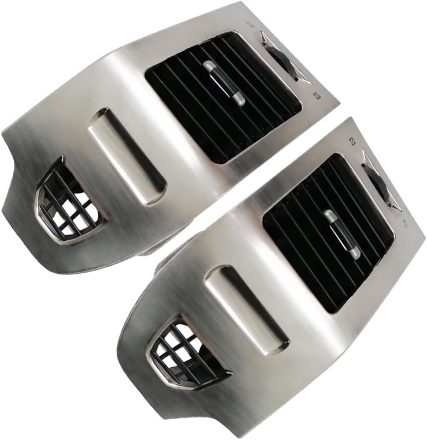 ya 4 8.10 2X Silver Air Outlet Instrument Panel Side Left+Right Side For 2006-2020 for Pajero