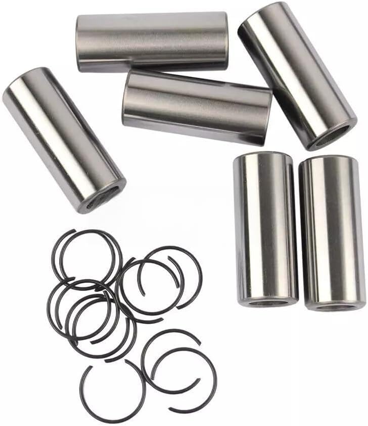 ya 4 8.14 6 Piece Engine Piston and Ring Kit for BMW 335i 640i X3-X6 435i 535i N55 11258619196