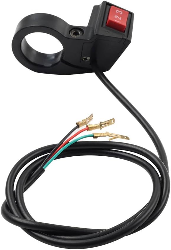 ya 4 8.24 baidi 22mm Motorcycle Electric 3 Speed Module Switch Shift For E-bike Scooter Bike ATV