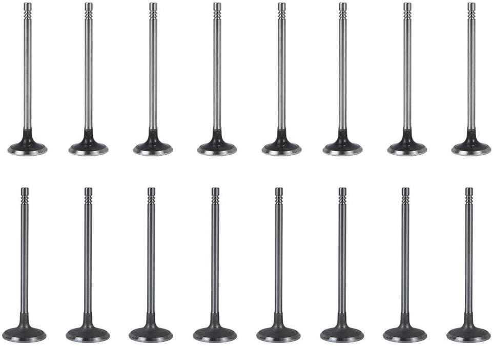 ya 10 9.16 baidi 16PCS Intake Valves Set For 2011-2019 for Buick for Cadillac for Chevrolet 1.4L DOHC