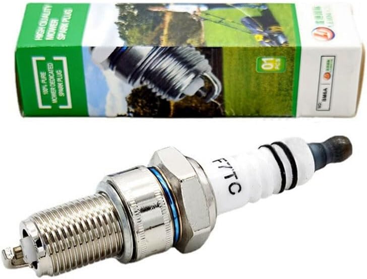 ya 26 10.21 baidi 2PCS F7TC Gasoline nerator Spark Plug Four Stroke Gasoline Micro Spark Plug-2