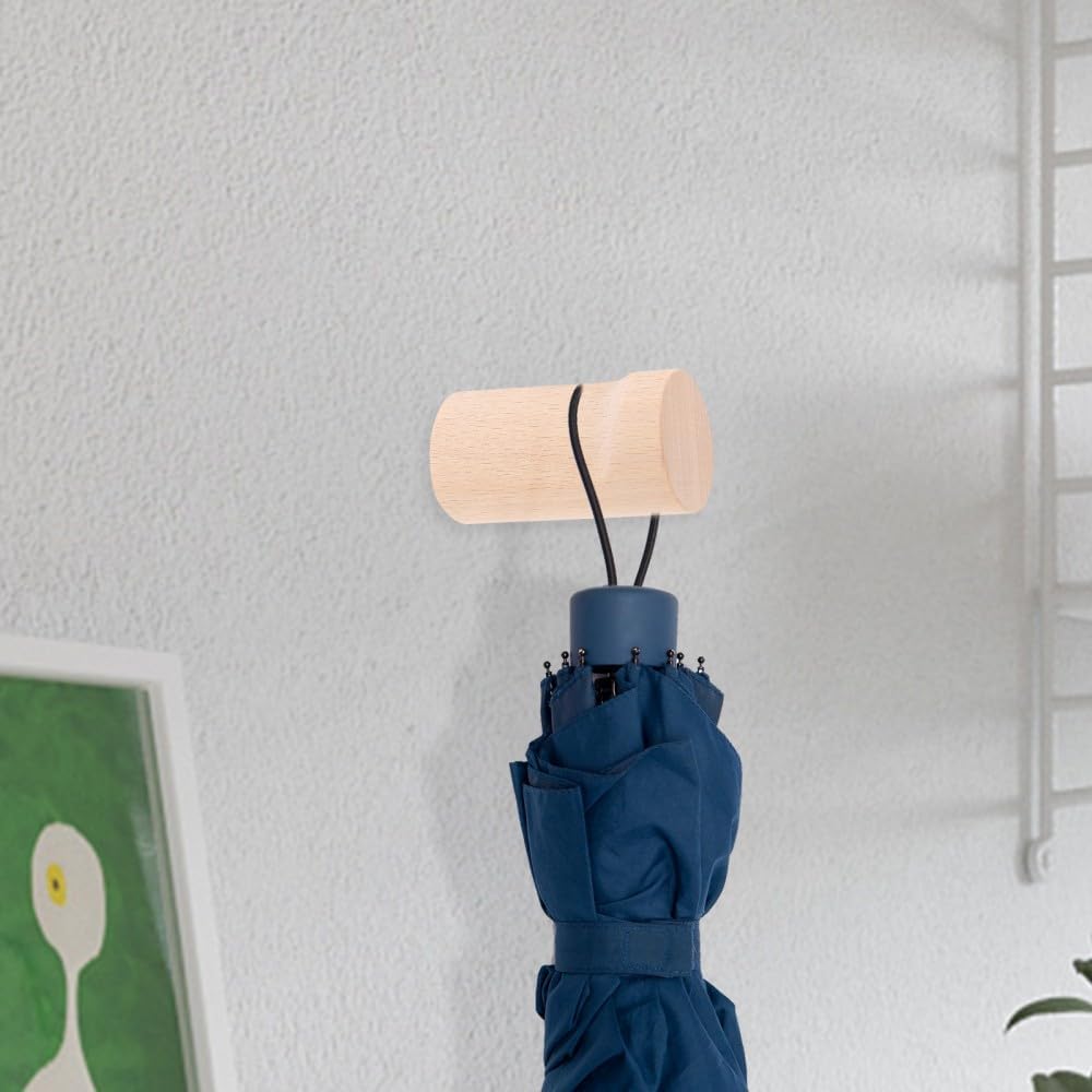 ya 26 10.21 baidi 2 Set Wooden Hook Hooks for Hanging Coat Pegs Wall Mounted Decorative-2
