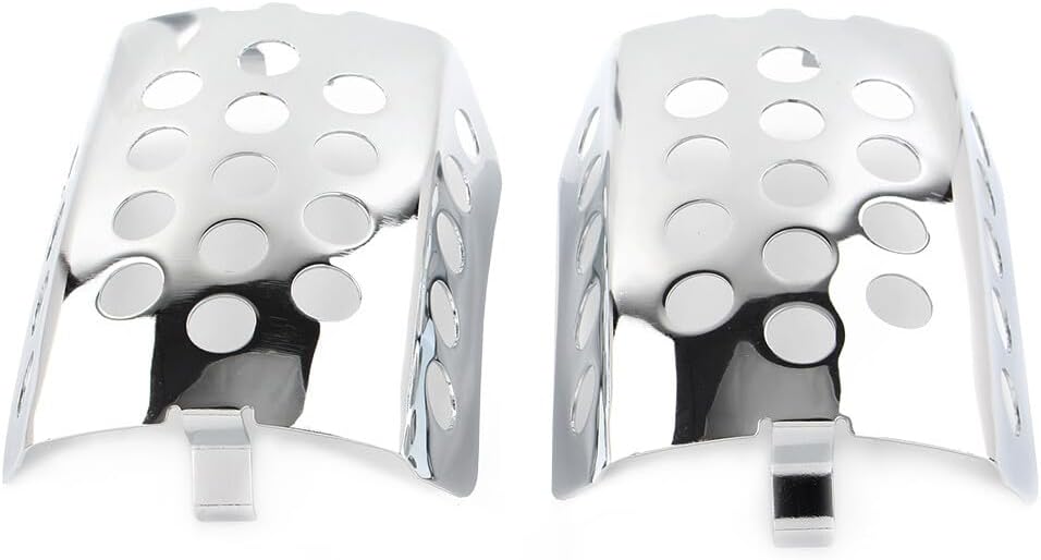 ya 9 10.24 Silver Caliper Screen Insert Guard Cover Fit for Harley CVO Road Electra Gl