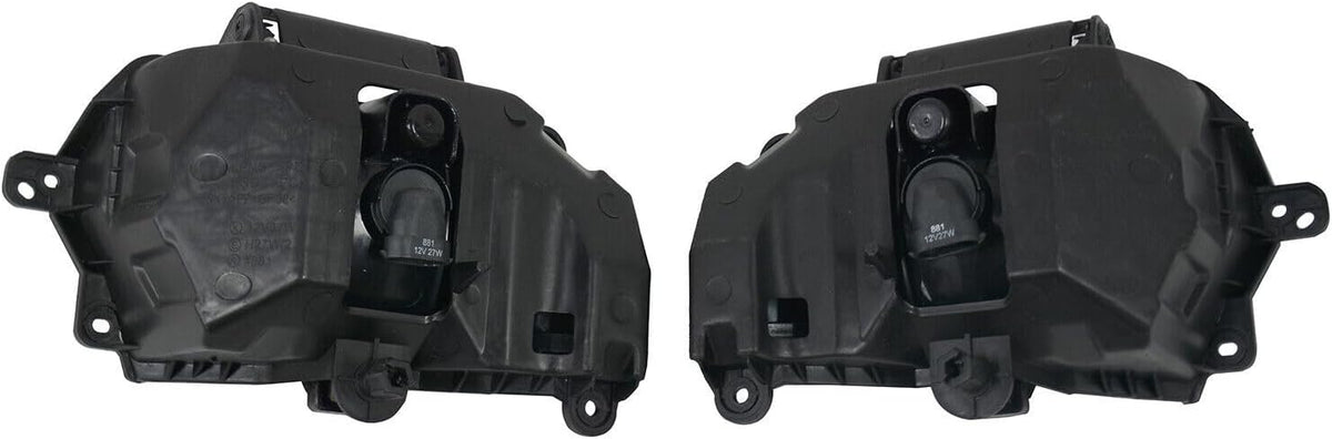 ya 10 9.16 zhengce 1Pair Clear Lens Driving Fog Light Lamps w/Bulb Fit for Hyundai Sonata 2009