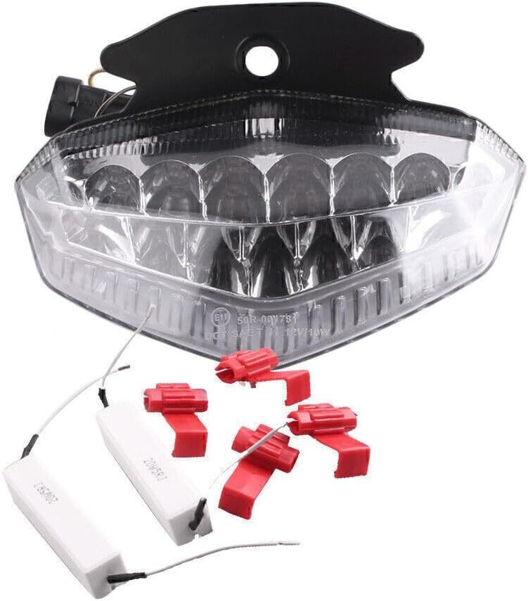 ya 10 9.16 zhengce Motorcycle LED Tail Light Turn Signal Lamp Fit for Ducati HYPERMOTARD 2009-