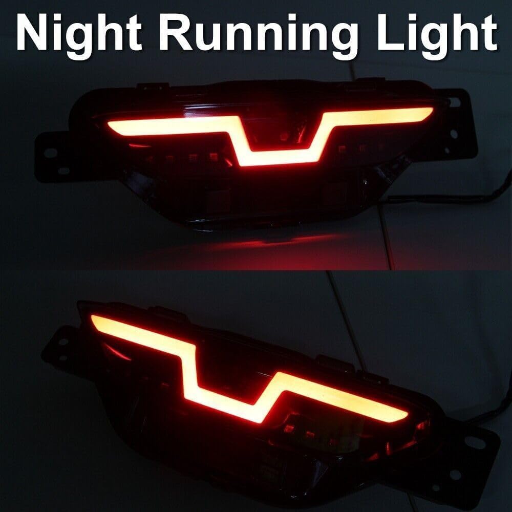 ya 2 8.15 LED rear bumper taillights for Toyota C-HR CHR 2016-2018 2019-2021 brake lights