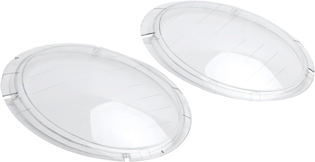ya 10 9.16 zhengce Left +Right Headlight Lens Plastic Cover Shell 63126911701 02 for Mini Coop