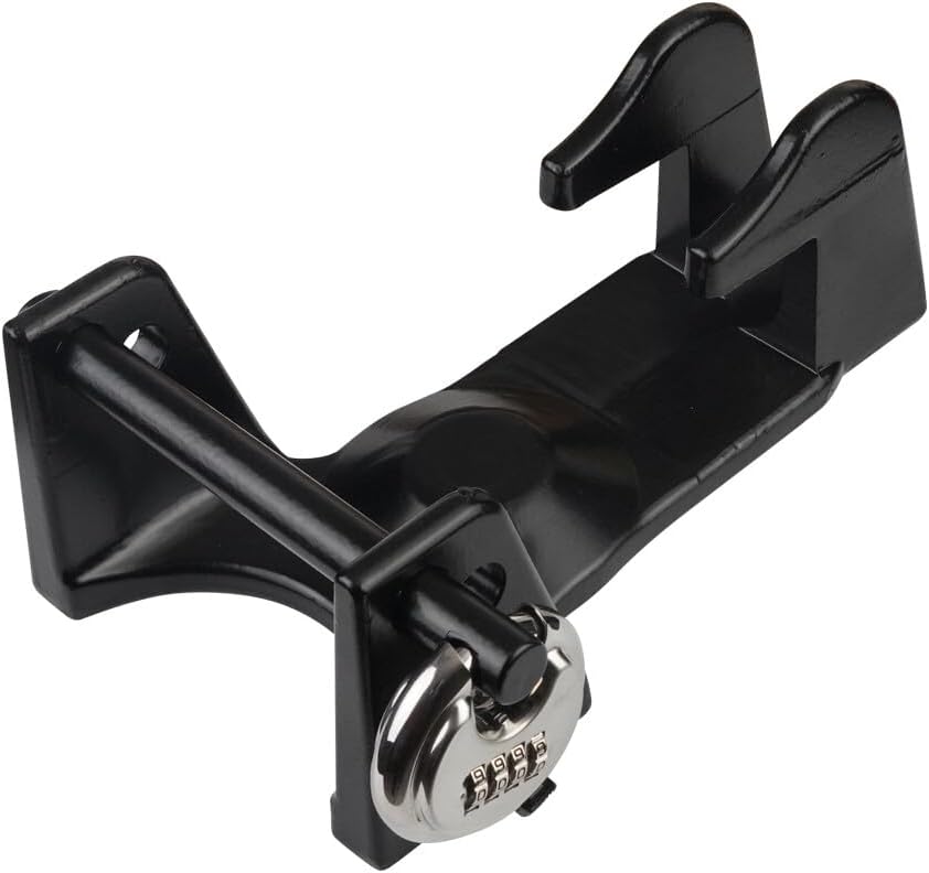 ya 4 8.8.2 TL-50 Gooseneck Hitch Lock W/Combination Lock RVs Livestock Hauler Trailer Black