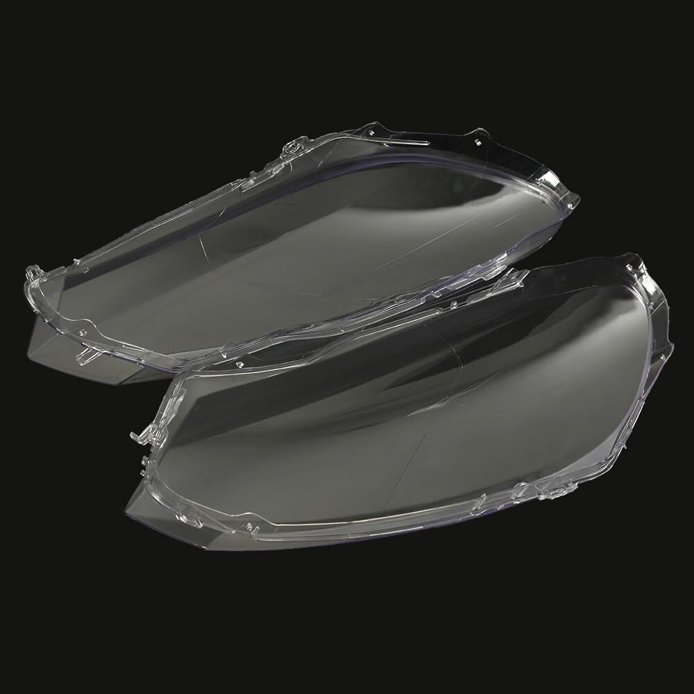 ya 14 9.20 zhengce Pair LH+RH Headlight Lenses Cover Clear for VW for VW for Golf MK6 GTI 2010-1