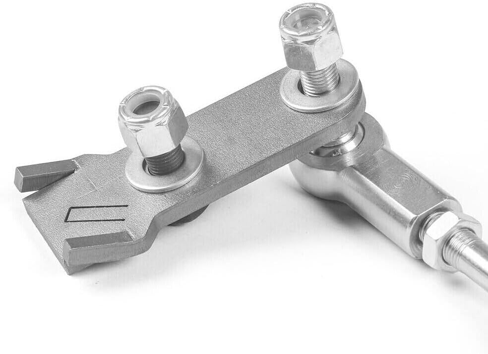 ya 10 9.16 baidi Transfer Case Linkage Kit Stainless Steel for Jeep Cherokee XJ Comanche MJ 86-01
