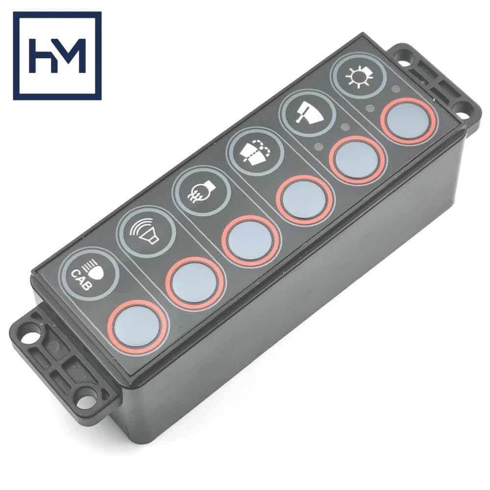 ya 6 8.24 baidi Headlight Control Switch Panel for Modern excavators 21Q6-30601 21Q630601