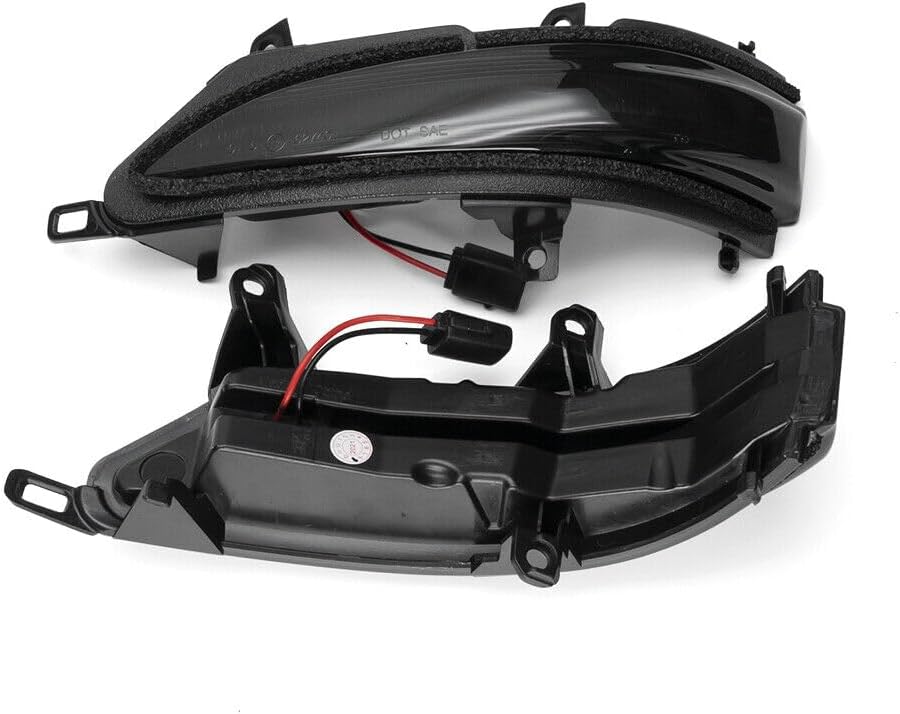 ya 4 8.10 2pcs for Lexus GX460 LX570 LX450D Smoked Dynamic LED Side Mirror Turn Signal Lights