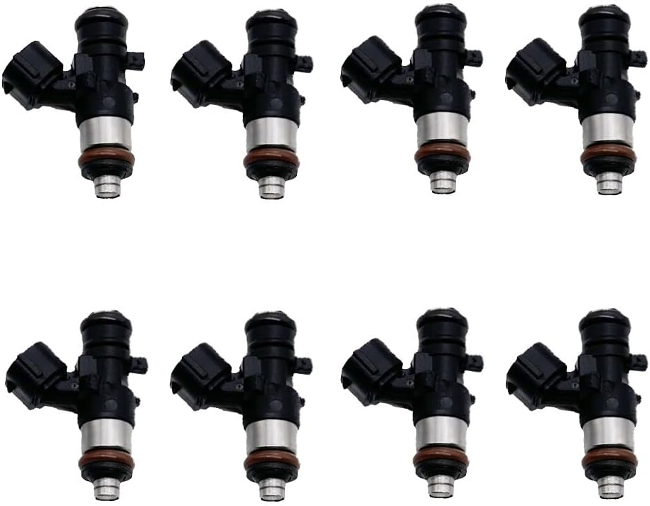 ya 10 9.16 baidi Set of 8 Fuel Injectors 6AW-13761-00-00 for Yamaha Outboard 350HP 2007-2019