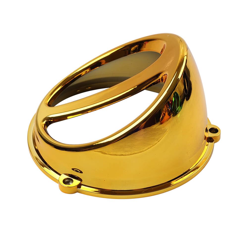 ya 6 8.14 Motorcycle Modified Fan Cover Pig Nose Wind Leaf Cover for GY6 ForJog50 Gold