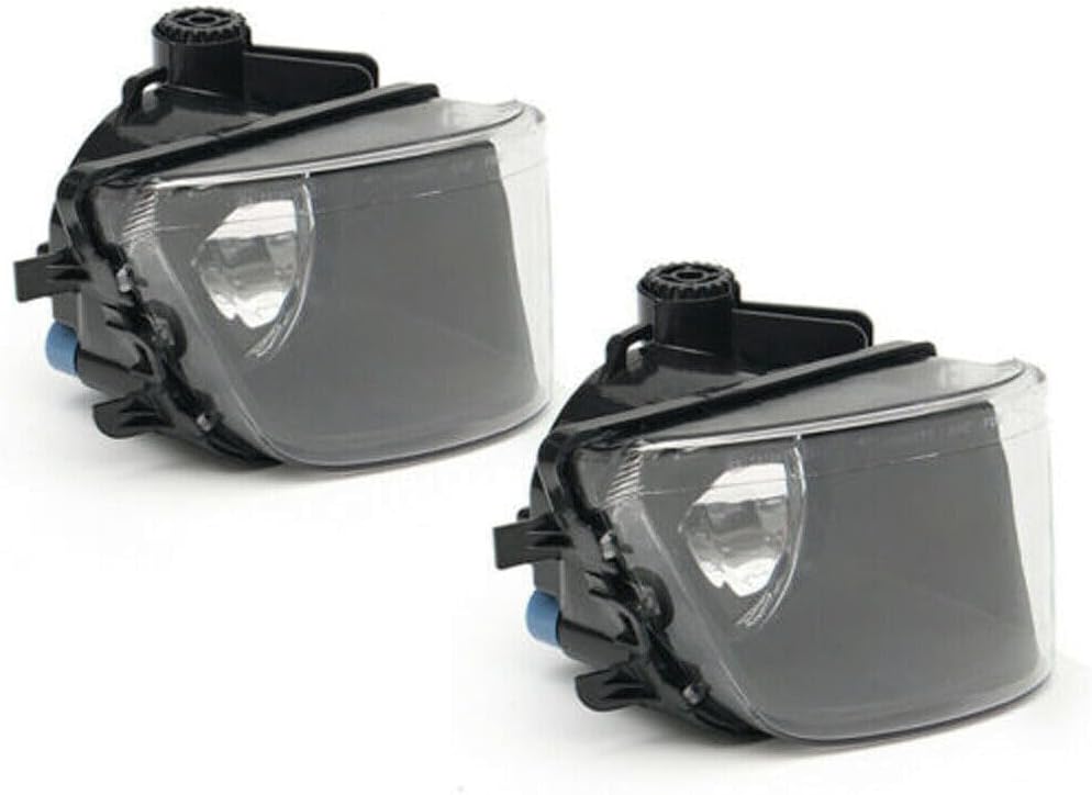 ya 7 8.24 baidi Left+Right Front Fog Light Lamp Shell Cover Set Fit for BMW F01 F02 F04 740i 750