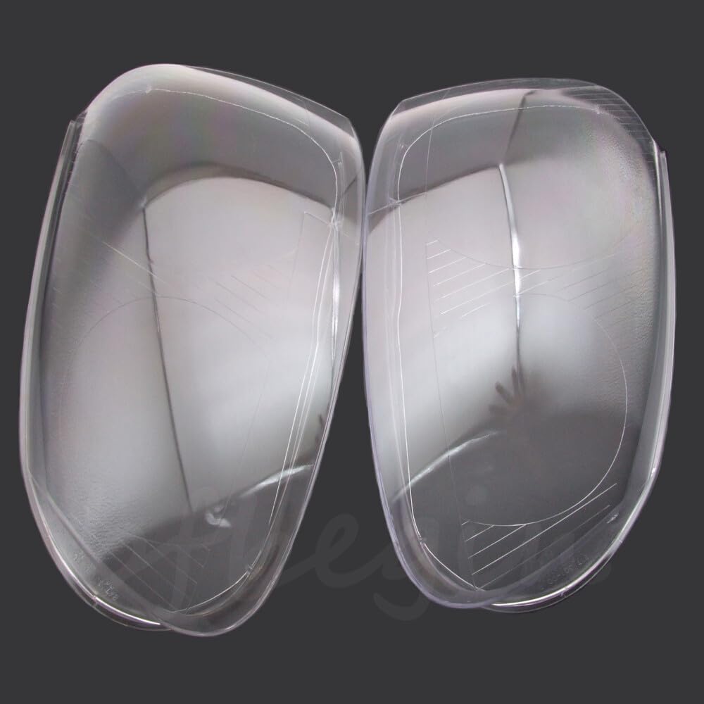 ya 7 8.24 baidi 2xScheinwerferglas Streuscheiben Abdeckung Fur 05-2009 for VW for VW for Golf MK5