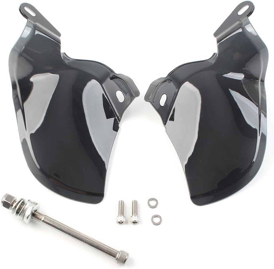 ya 14 9.20 zhengce Reflective Smoke Saddle Shield Air Heat Deflector for Harley Softail 2018-2-1