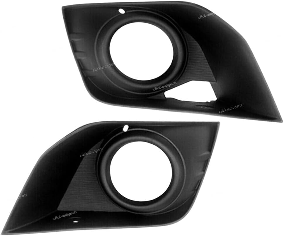 ya 9 10.24 2X Right+Left Fog Light Covers Bezels for Mitsubishi for Outlander Sport ASX RVR