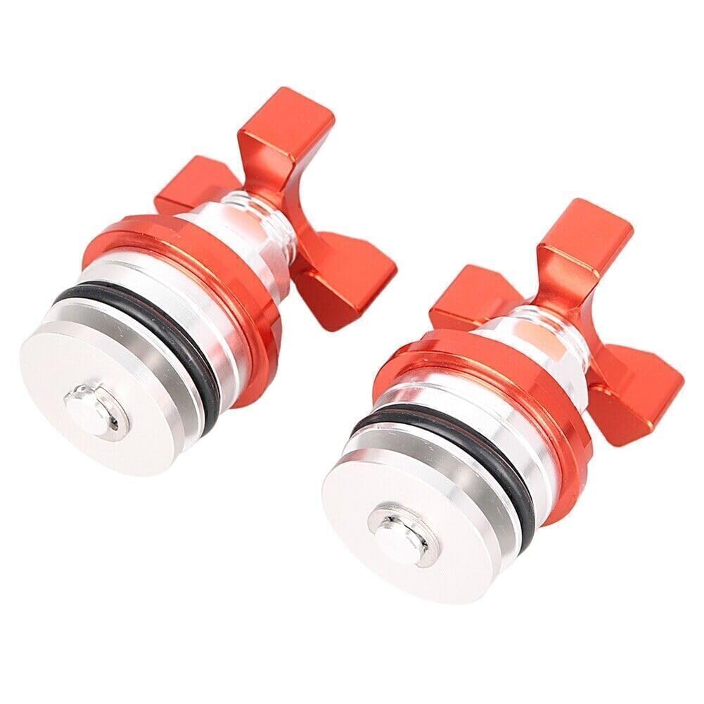 ya 6 8.24 baidi Front Fitk Preload Adjustable Bolts for Kawasaki 250 All Years Orange