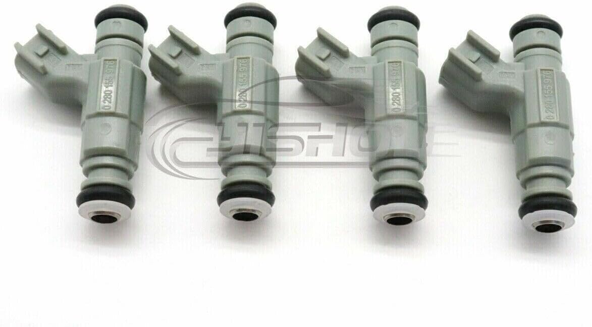ya 10 9.16 baidi 4-Piece Fuel Injector Kit for 2001-2003 for Chrysler PT Cruiser 2.4L L4 Gas 0280155976-