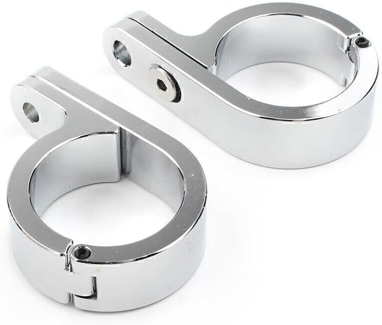 ya 6 8.14 For 1.25 Handle Bar 1-1/4 Universal Motorcycle Handlebar Mount Clamp Clock