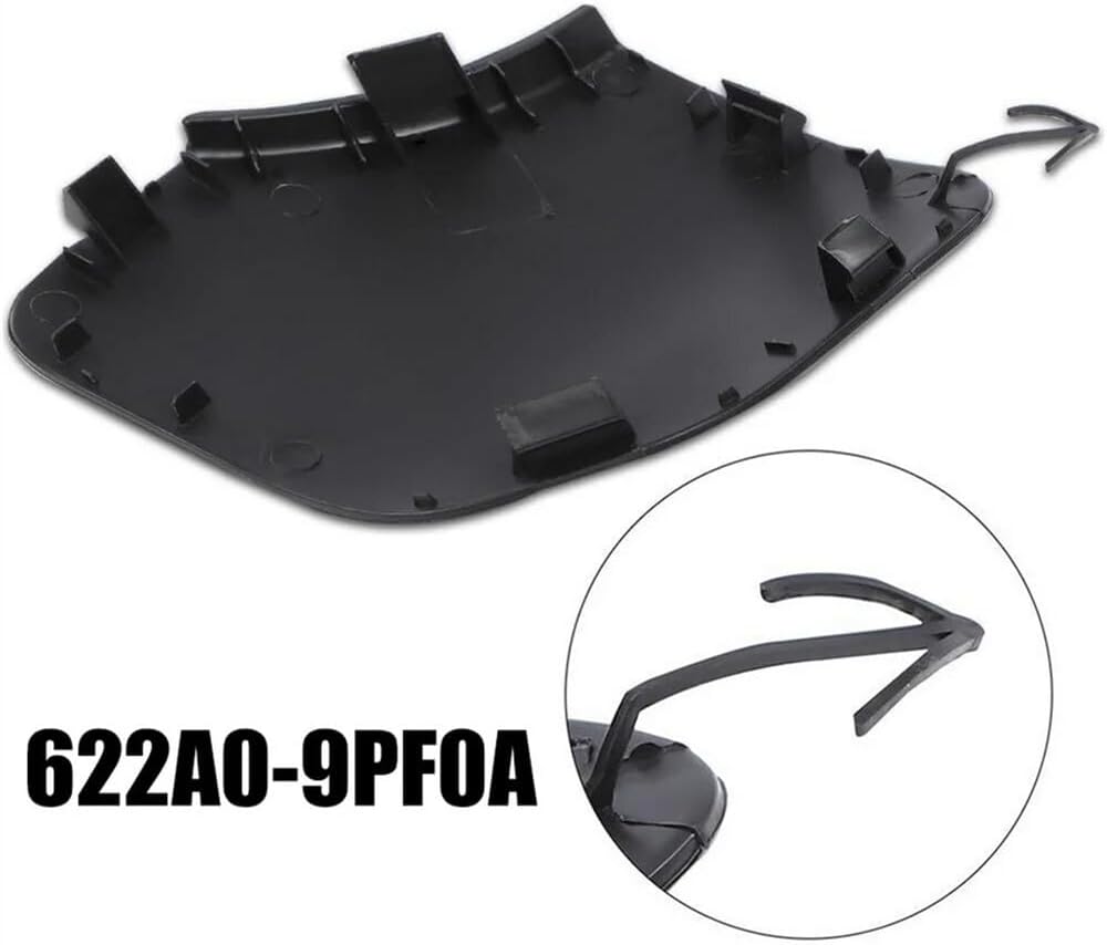 ya 9 10.24 622A0-9PF0A Front Bumper Tow Hook Cover Cap for Nissan Pathfinder 2016-2021