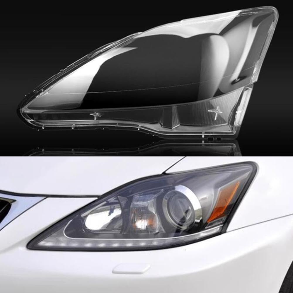 ya 4 8.24 baidi for Lexus IS 2006-2013 Left Side Headlight Clear Lens Housing and Sealant
