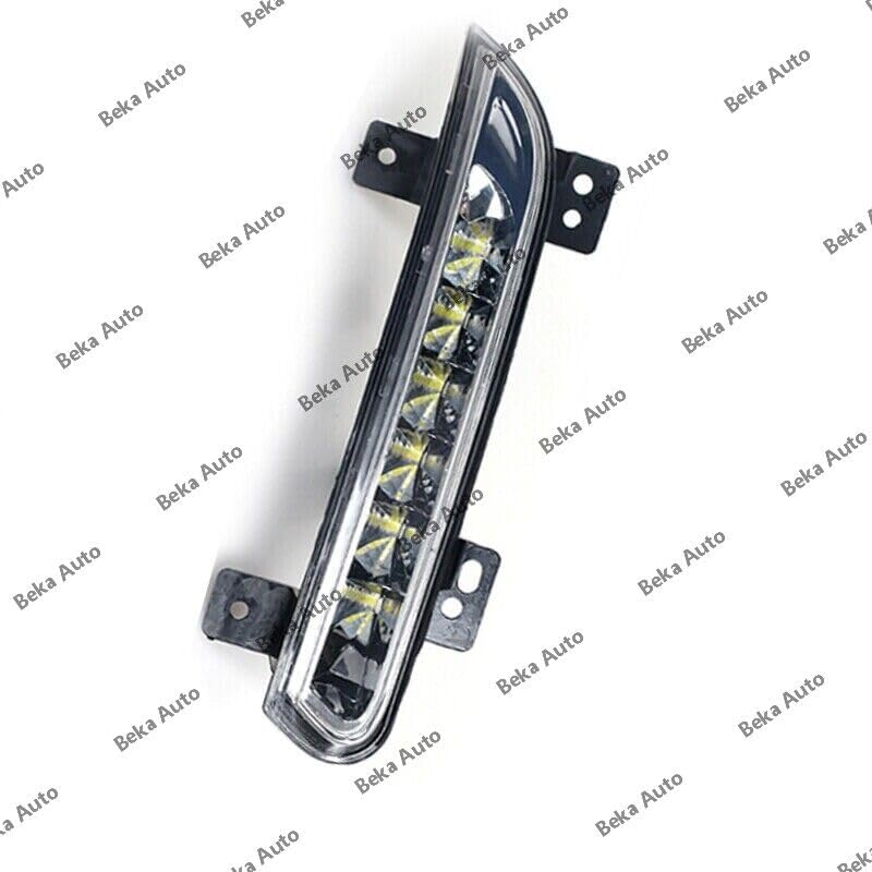 ya 2 8.15 Paired for Renault Fluence 2014 left and right front bumper LED fog lights