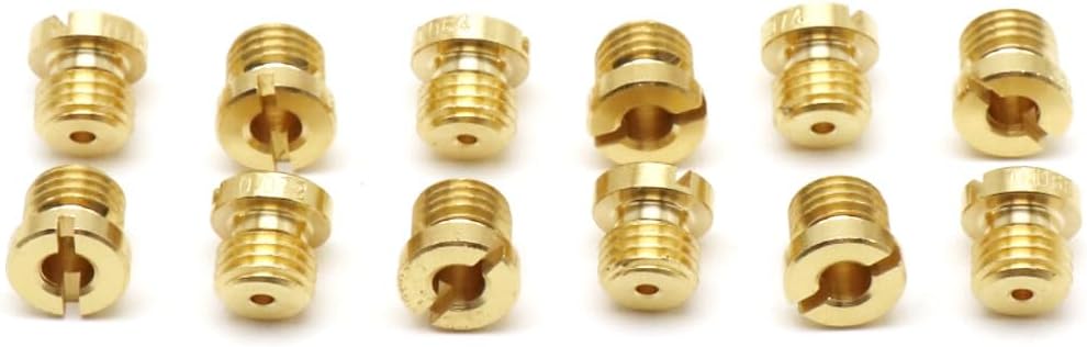 ya 2 8.15 6pcs Replacement S&S B E G OHO shorty V Twin Carburetor Main Jet 0.072-0.082